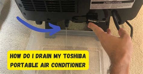 toshiba air conditioner water drain|Step